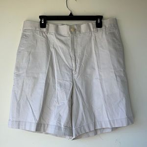 Southern Tide Mens Flat   Front Cream Short Waist Size 38